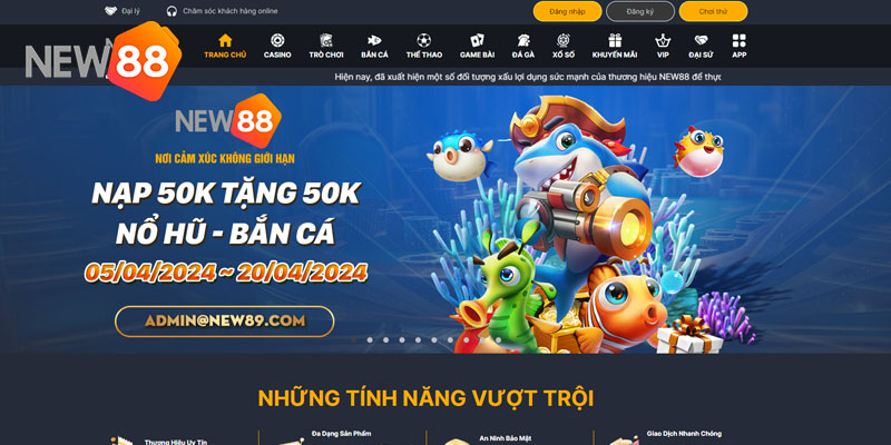 Khám phá đơn vị new88 game đổi thưởng hàng đầu