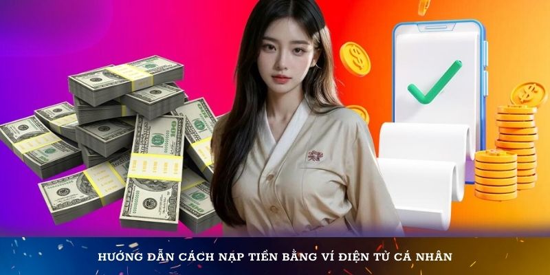 Hướng dẫn cách nạp tiền bằng ví điện tử cá nhân