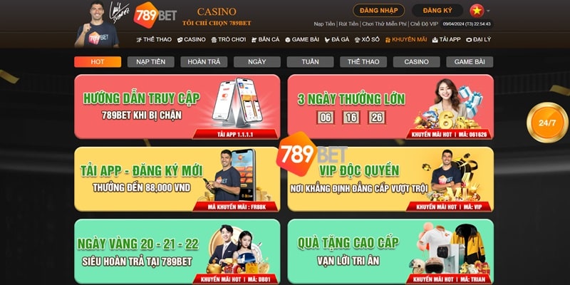 Những điểm giúp 789bet thu hút người chơi